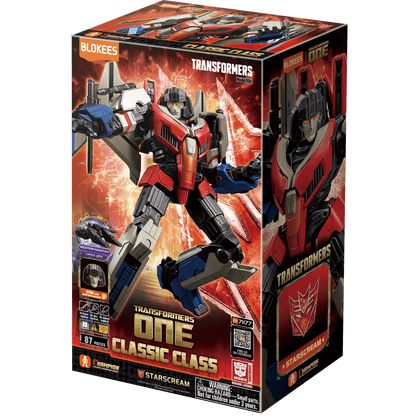 Transformers Blokees Classic Class 16 Starscream [Transformers: One]