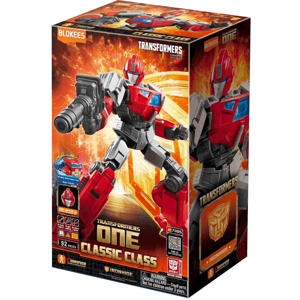 Transformers Blokees Classic Class 19 Ironhide [Transformers: One]