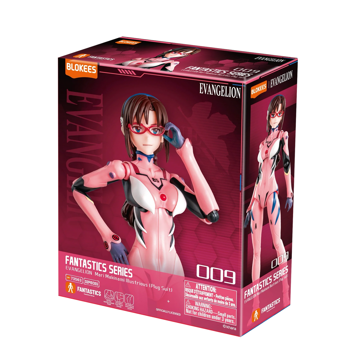 Evangelion Blokees Fantastics Series 09 Mari Makinami Illustrious (Plug Suit Ver.)