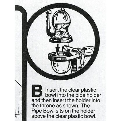 Star Wars Kenner Jabba the Hutt Playset Vintage Accessory Pack (Hookah / Slave Collar)