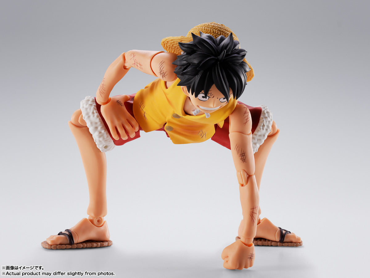 One Piece Monkey D. Luffy (Marineford) S.H.Figuarts Figure