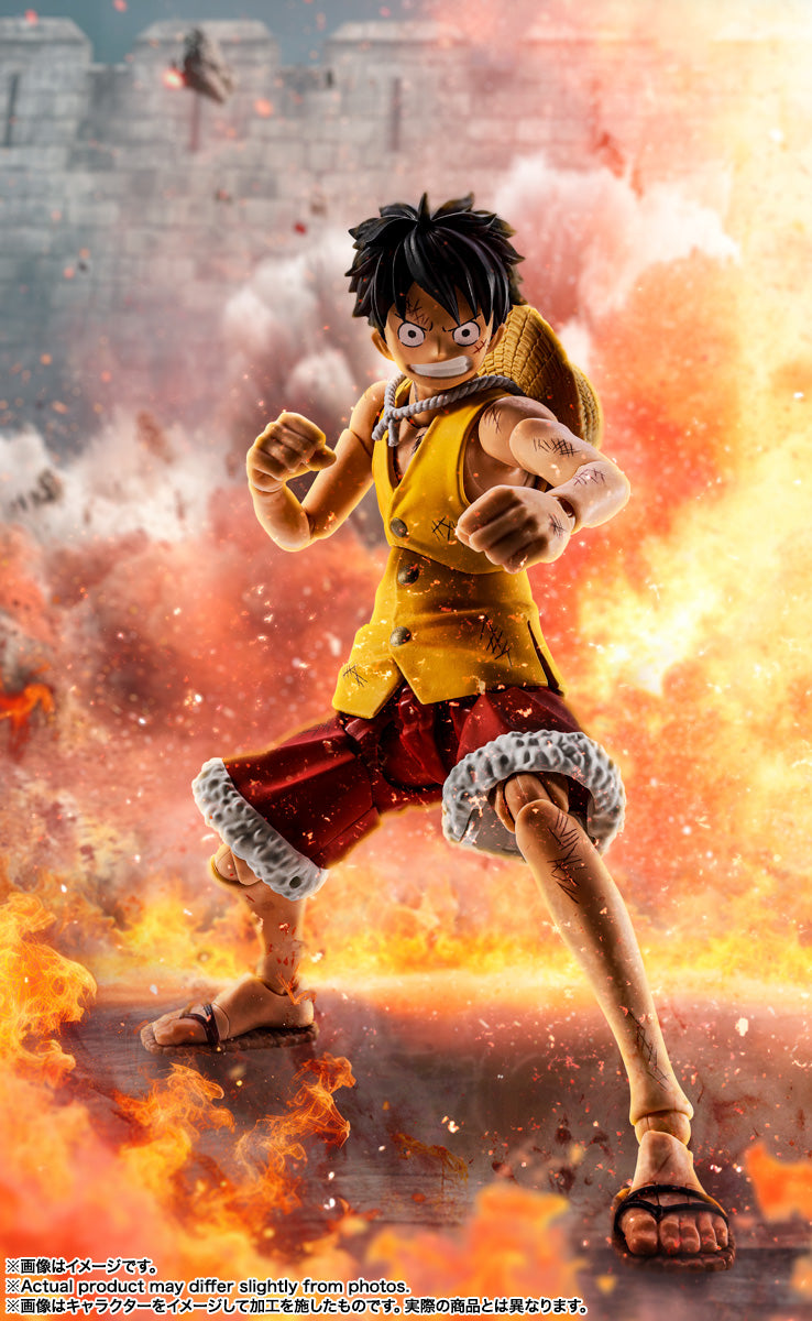 One Piece Monkey D. Luffy (Marineford) S.H.Figuarts Figure