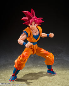 Dragon Ball Super Saiyan God Son Goku (God Aura) S.H.Figuarts Figure