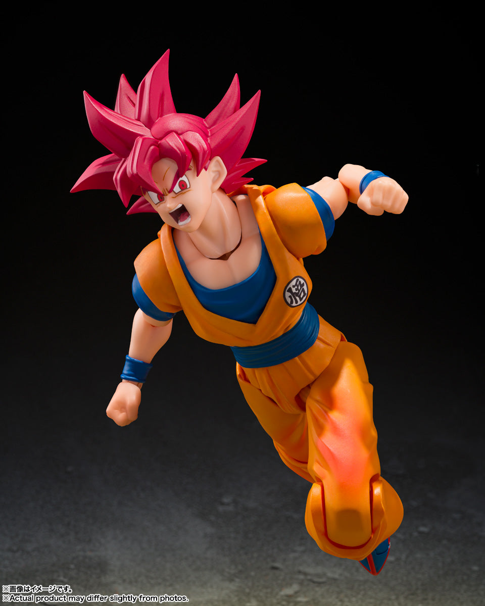 Dragon Ball Super Saiyan God Son Goku (God Aura) S.H.Figuarts Figure
