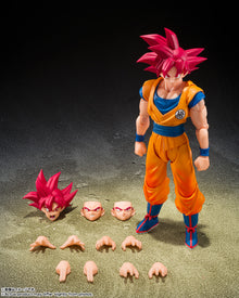 Dragon Ball Super Saiyan God Son Goku (God Aura) S.H.Figuarts Figure