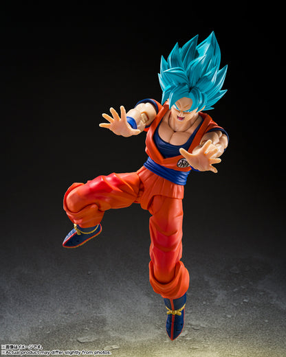 Dragon Ball Super Saiyan God Super Saiyan Son Goku (Blue Power Transcending Limits) S.H.Figuarts Figure