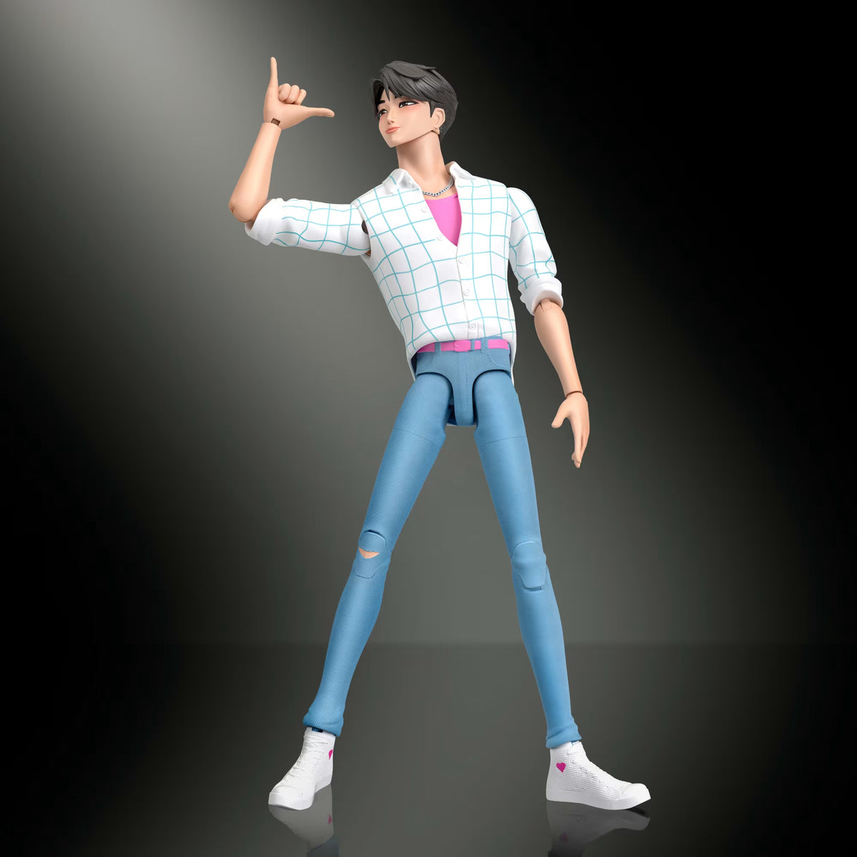 KPop Demon Hunters Saja Boys Jinu ("Soda Pop") 6-inch Figure
