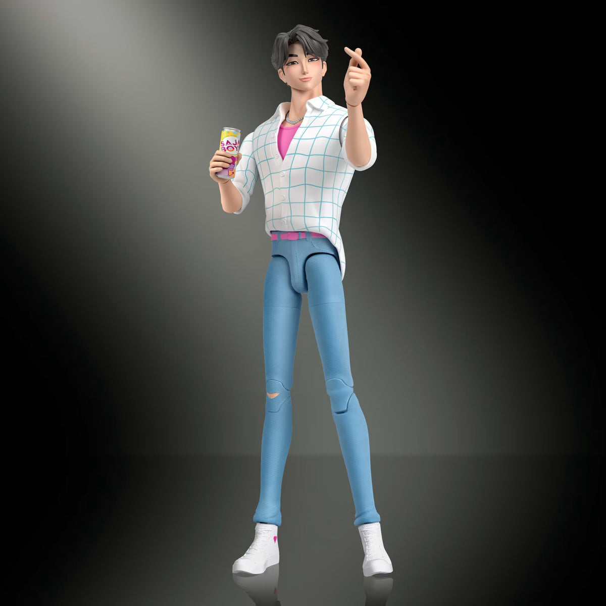 KPop Demon Hunters Saja Boys Jinu ("Soda Pop") 6-inch Figure