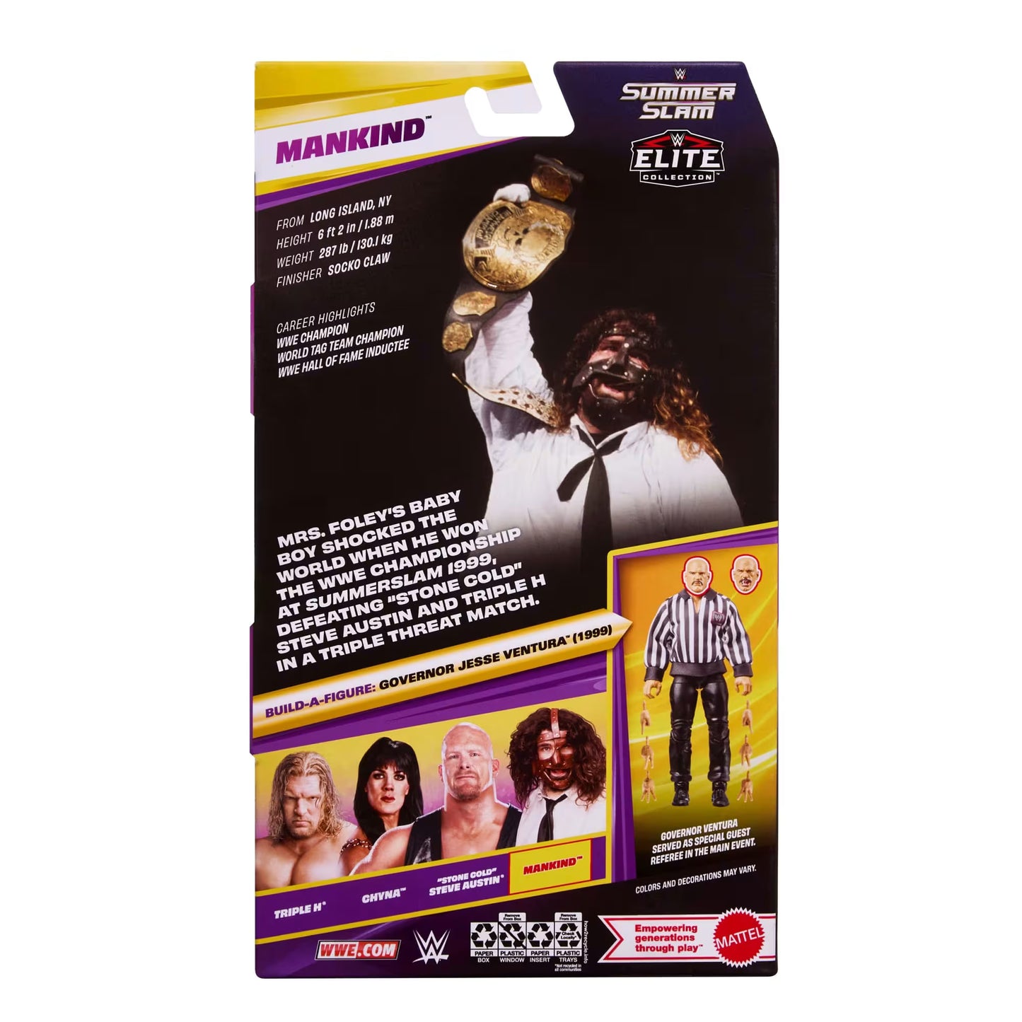 WWE Elite Collection Mankind [SummerSlam Series 7]