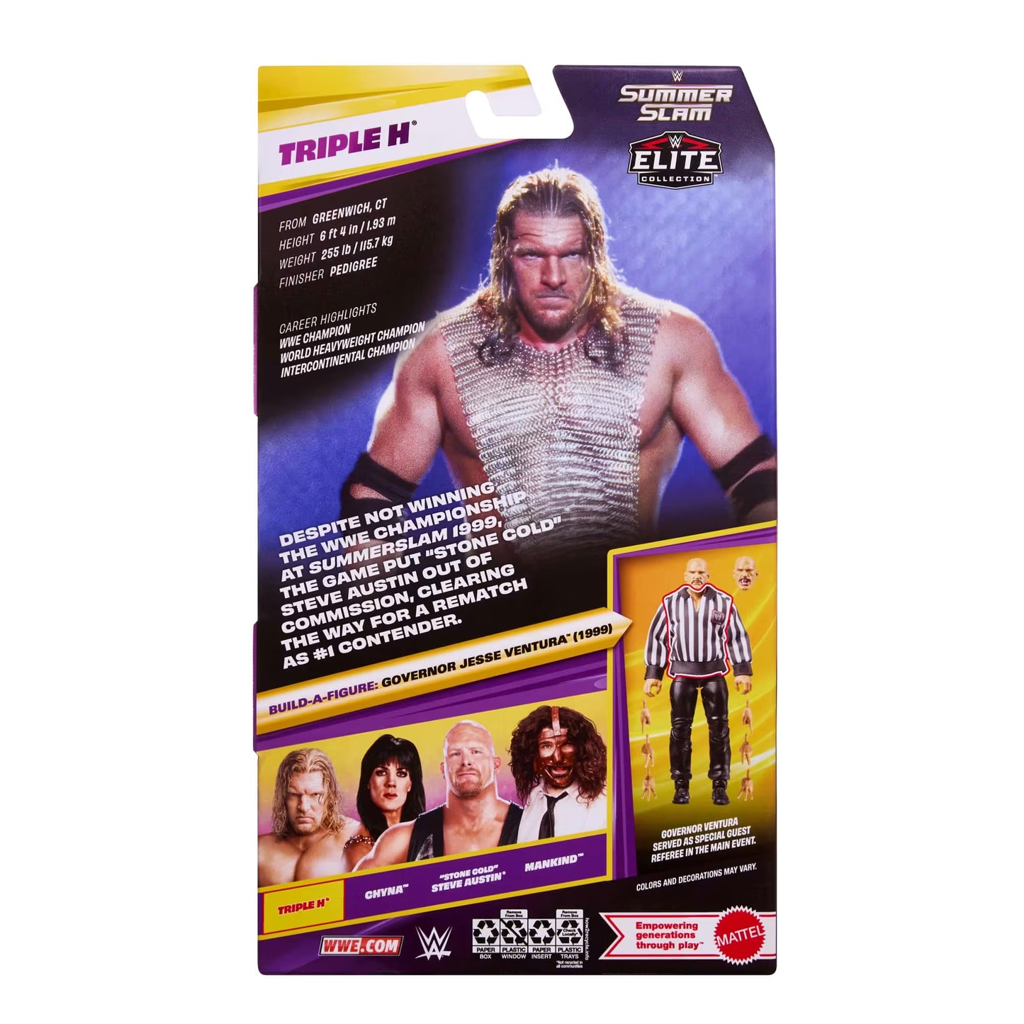 WWE Elite Collection Triple H [SummerSlam Series 7]