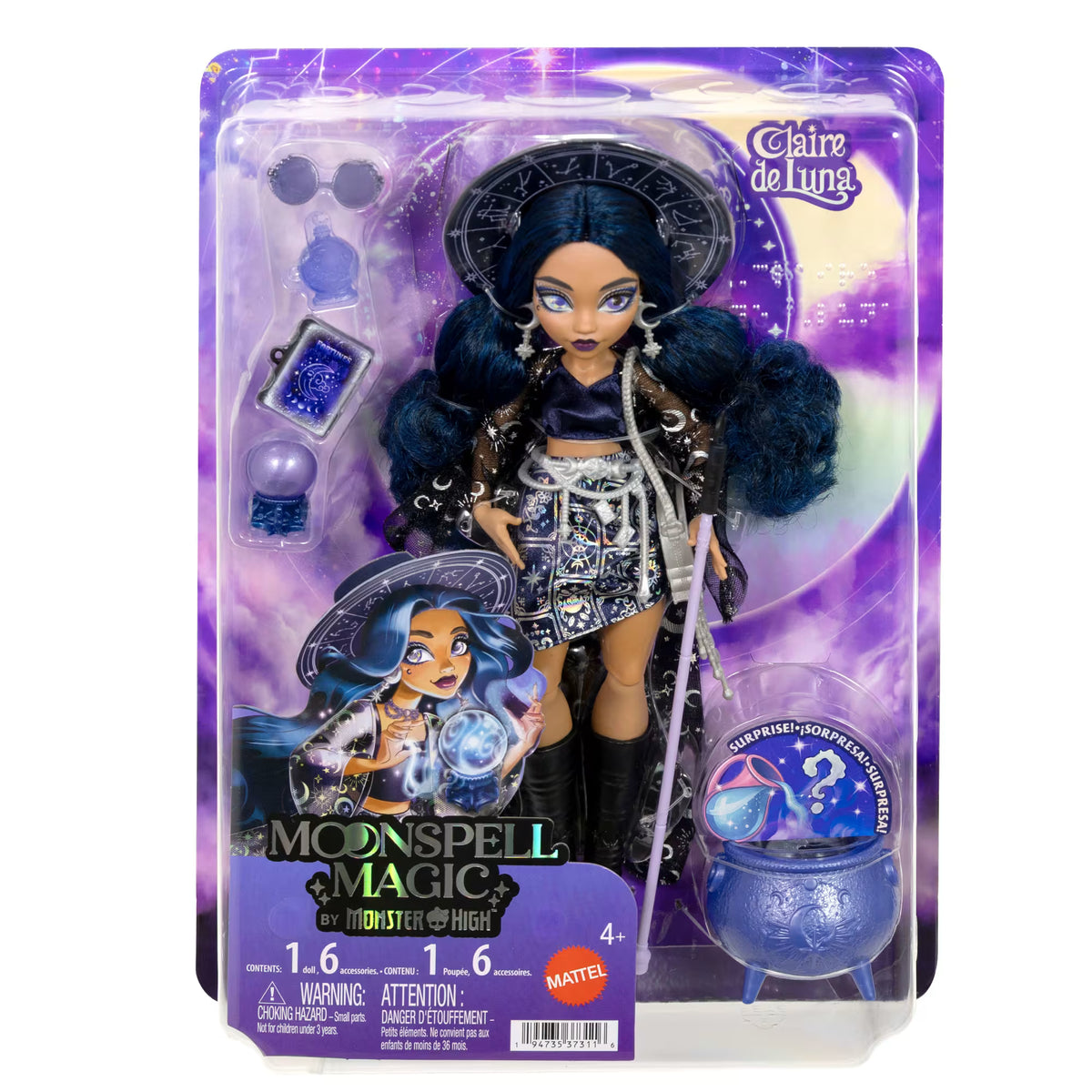 Moonspell Magic by Monster High Claire de Luna Fashion Doll