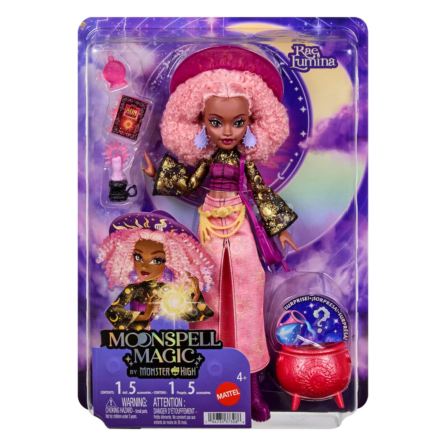 Moonspell Magic by Monster High Rae Lumina Fashion Doll