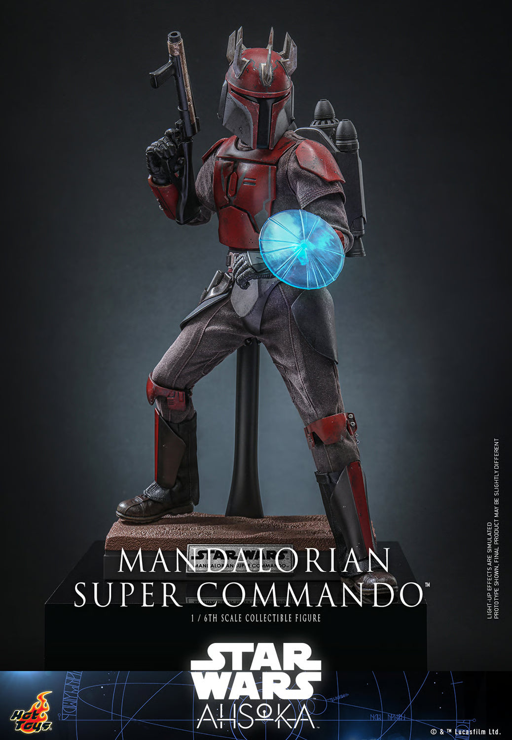 Star Wars Mandalorian Super Commando Captain Sixth Scale Figure (TMS127)