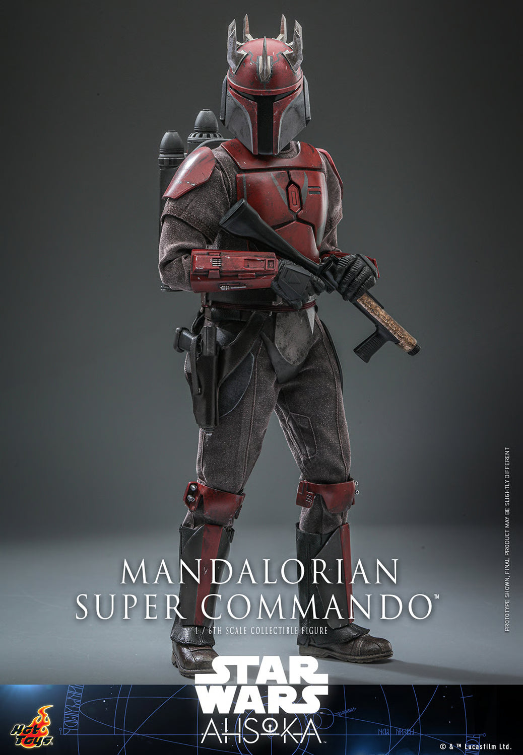 Star Wars Mandalorian Super Commando Captain Sixth Scale Figure (TMS127)
