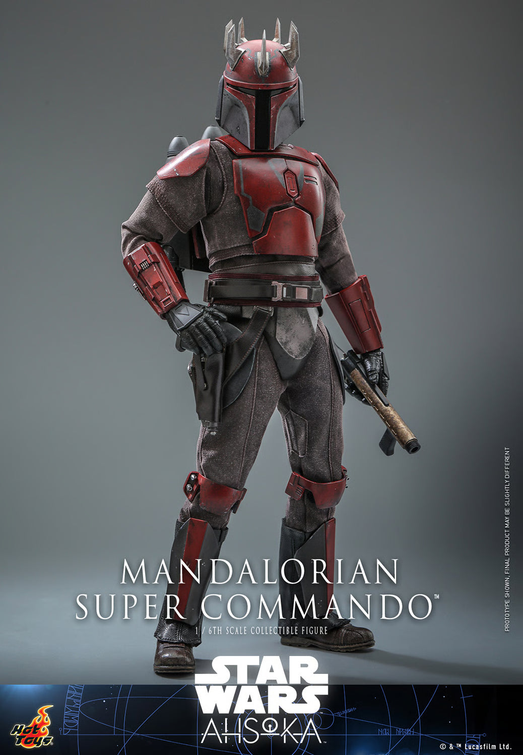 Star Wars Mandalorian Super Commando Captain Sixth Scale Figure (TMS127)