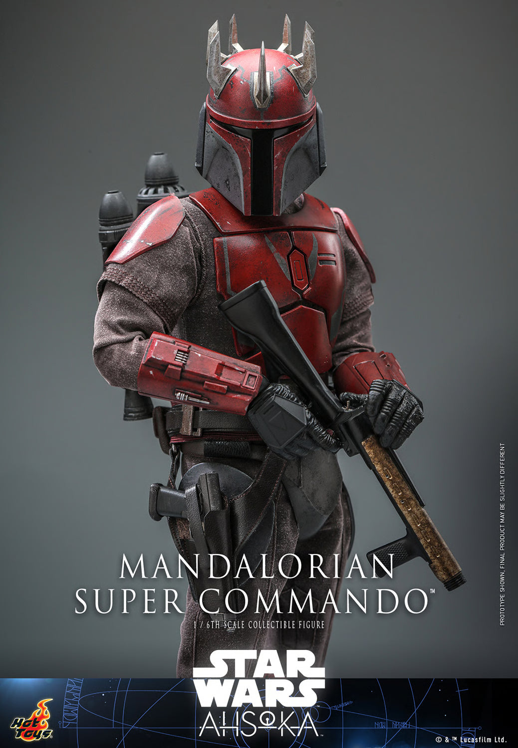 Star Wars Mandalorian Super Commando Captain Sixth Scale Figure (TMS127)