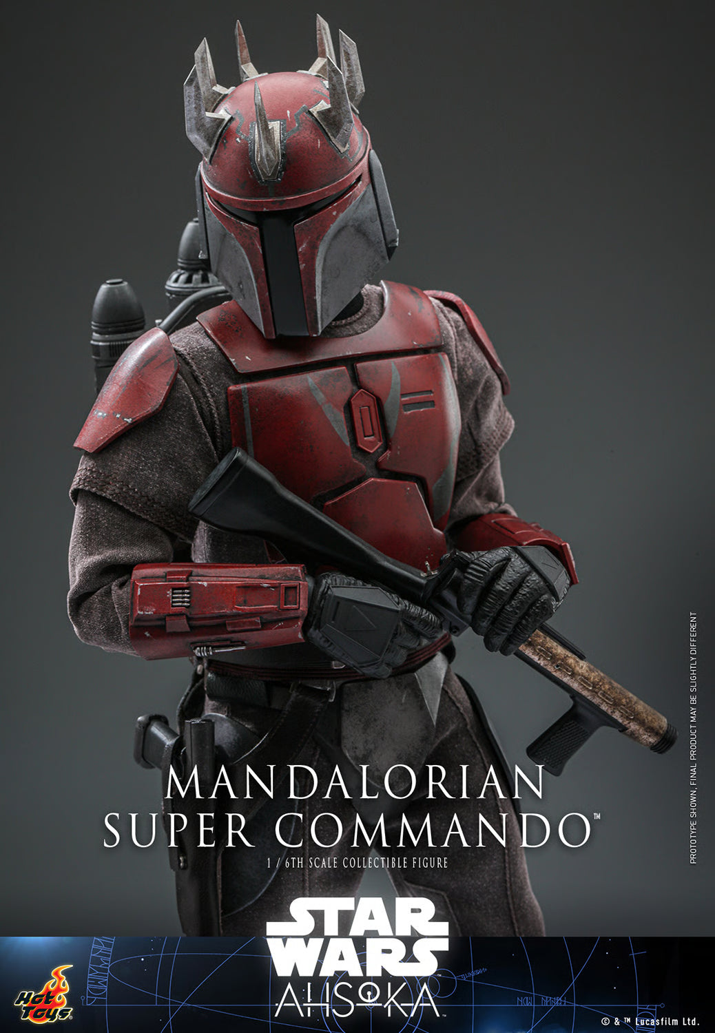 Star Wars Mandalorian Super Commando Captain Sixth Scale Figure (TMS127)