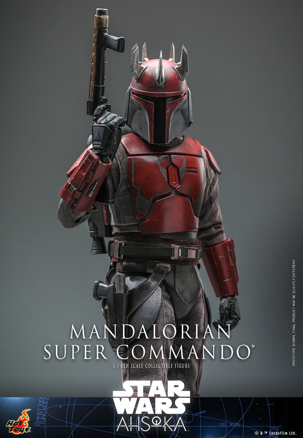 Star Wars Mandalorian Super Commando Captain Sixth Scale Figure (TMS127)