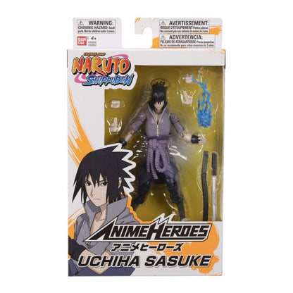 Naruto Anime Heroes Sasuke Uchiha Figure [Naruto Shippuden]
