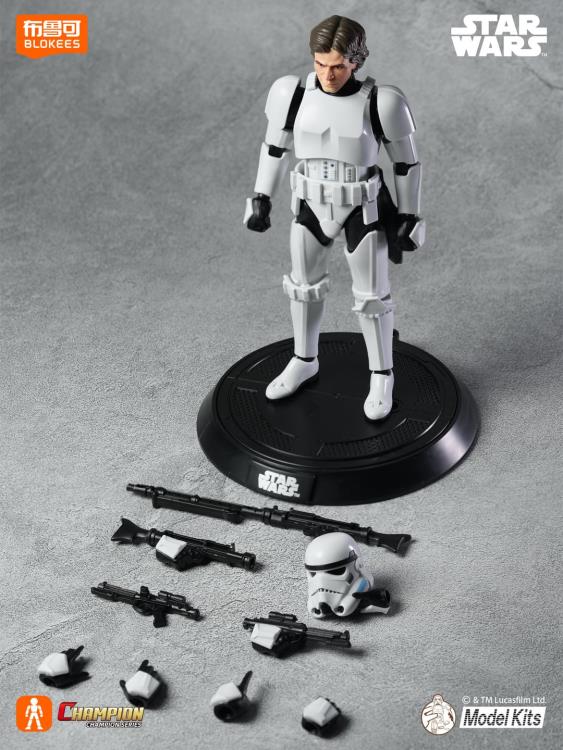 Star Wars Blokees Champion Class 03 Han Solo (Stormtrooper Disguise) [ANH]