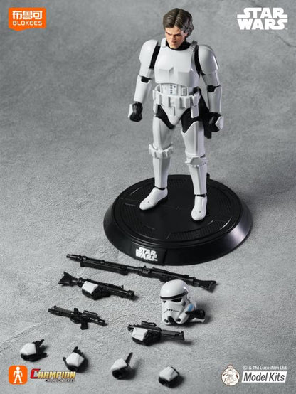 Star Wars Blokees Champion Class 03 Han Solo (Stormtrooper Disguise) [ANH]