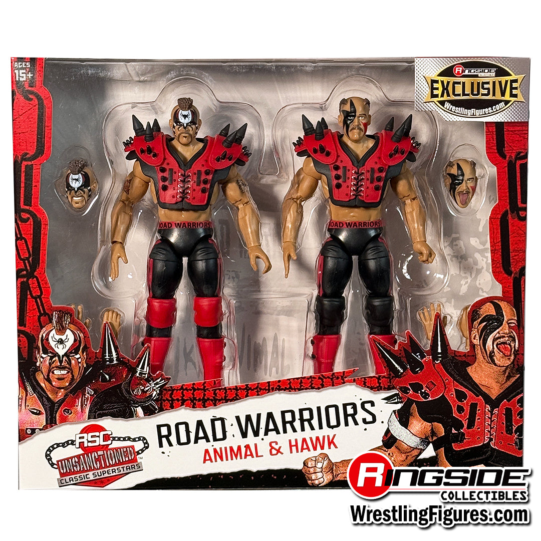 RSC Unsanctioned Road Warriors 2-Pack (Red) [Ringside Exclusive]