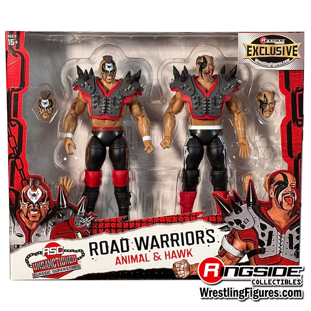 RSC Unsanctioned Road Warriors 2-Pack (Gray) [Ringside Exclusive]