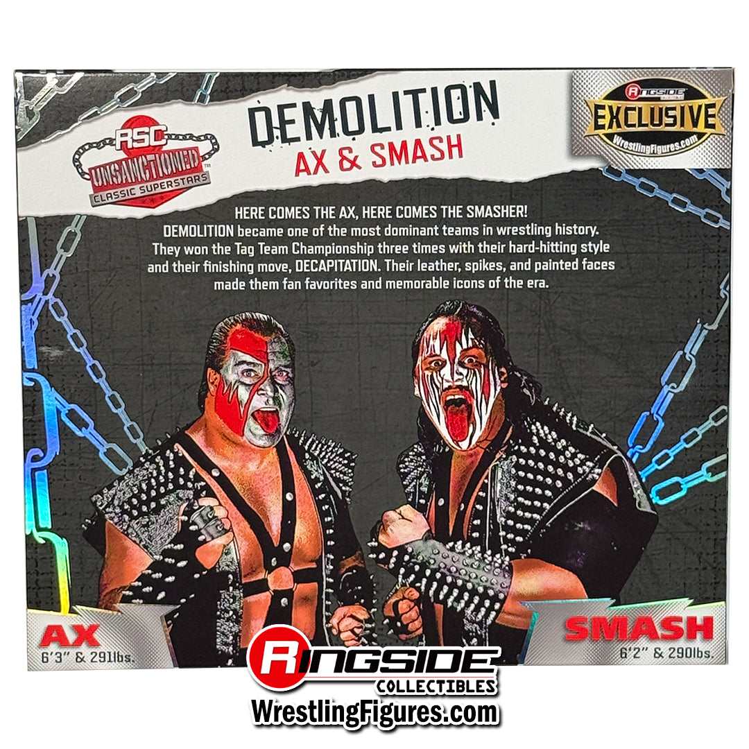 RSC Unsanctioned Demolition 2-Pack (Red & Silver) [Ringside Exclusive]