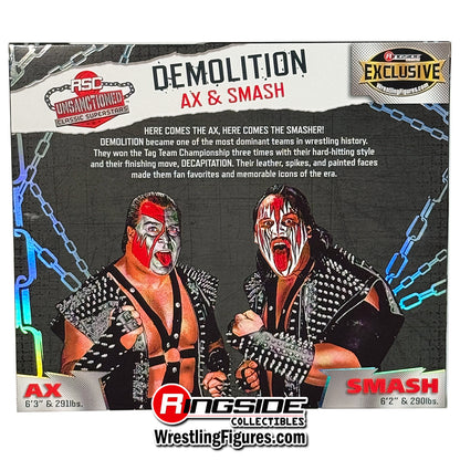 RSC Unsanctioned Demolition 2-Pack (Red & Silver) [Ringside Exclusive]