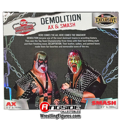 RSC Unsanctioned Demolition 2-Pack (Black & Yellow) [Ringside Exclusive]