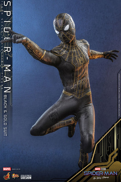 Marvel Spider-Man (Black & Gold Suit) Sixth Scale Figure [MMS604]