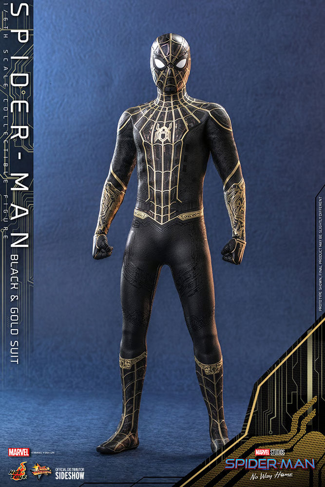Marvel Spider-Man (Black & Gold Suit) Sixth Scale Figure [MMS604]