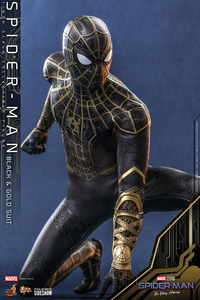 Marvel Spider-Man (Black & Gold Suit) Sixth Scale Figure [MMS604]