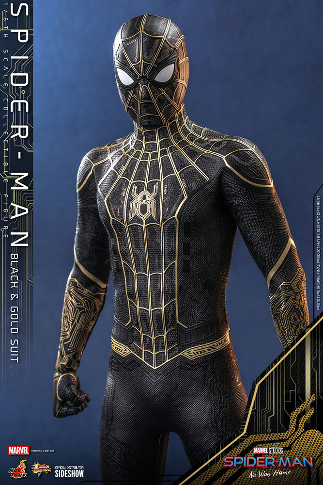 Marvel Spider-Man (Black & Gold Suit) Sixth Scale Figure [MMS604]