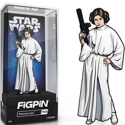 Star Wars FiGPiN #700 Princess Leia Collectible Pin