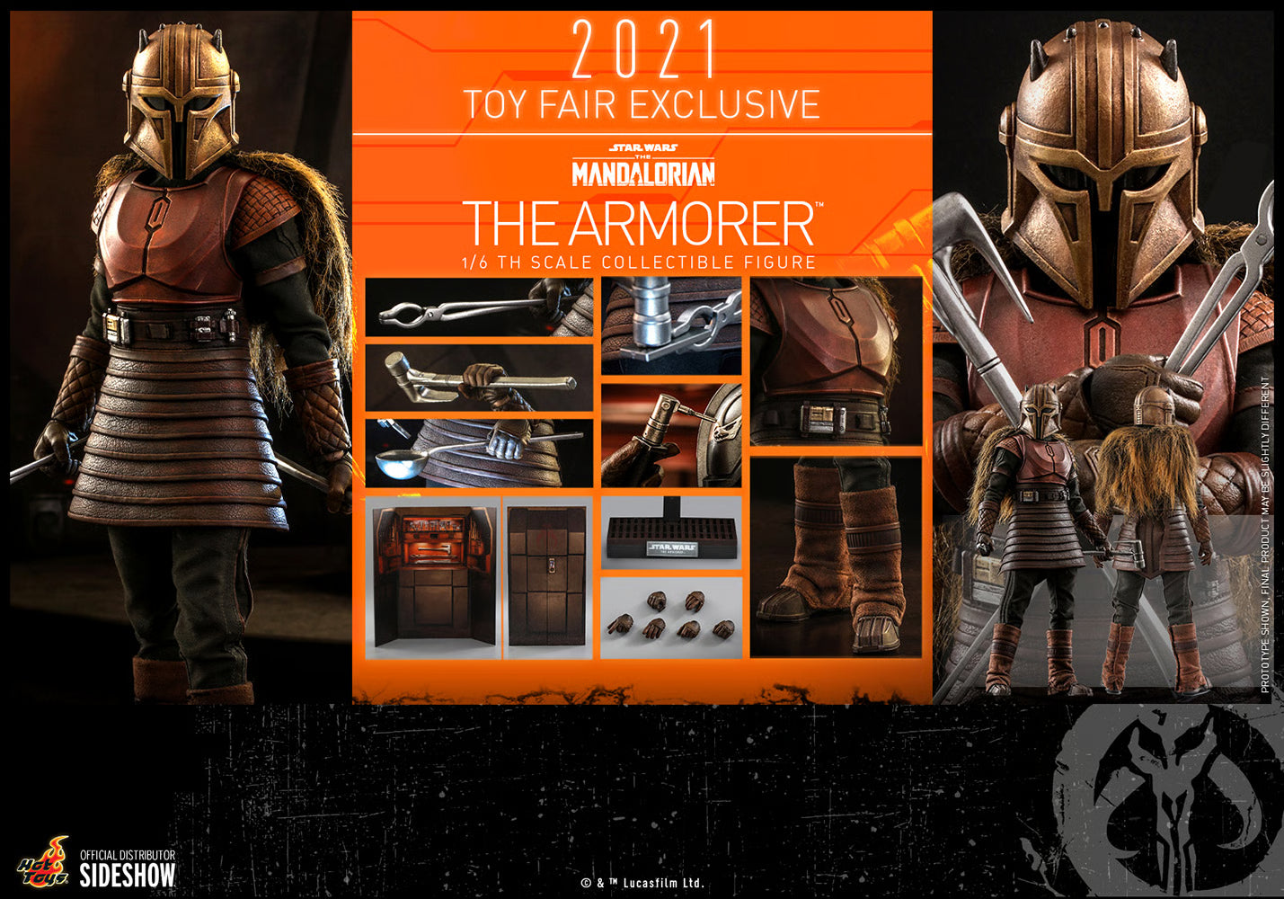 Star Wars The Armorer Sixth Scale Figure (TMS044)