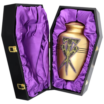 WWE The Undertaker Replica Urn with Casket Case