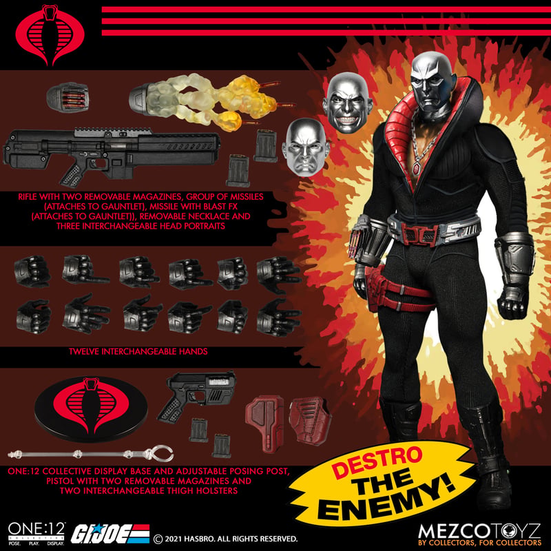 G.I. Joe One:12 Collective Destro Figure