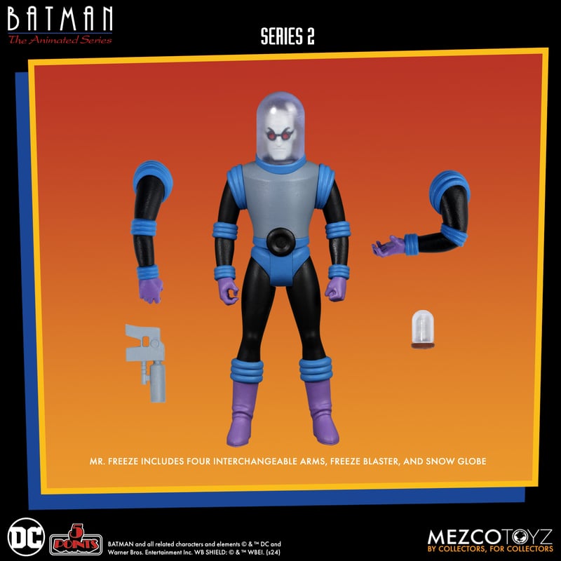 DC Batman: The Animated Series Mr. Freeze 3.75" Scale Figure