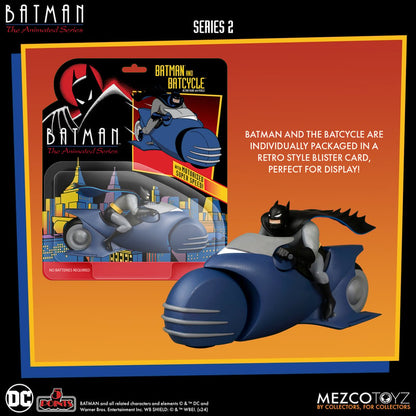 Batman: The Animated Series 3.75" Scale Batman & Batcycle